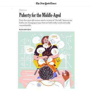 THE NEW YORK TIMES – 2018

Perimenopause